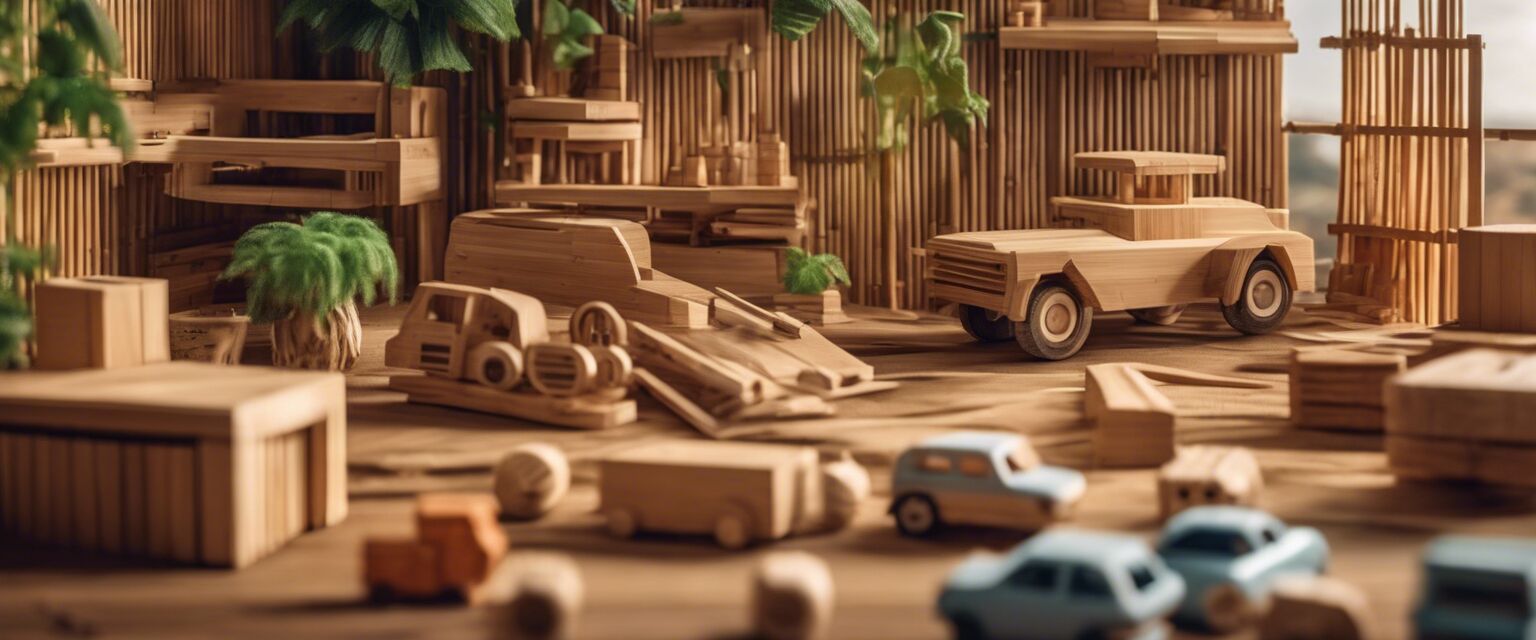 Sustainable materials for toys